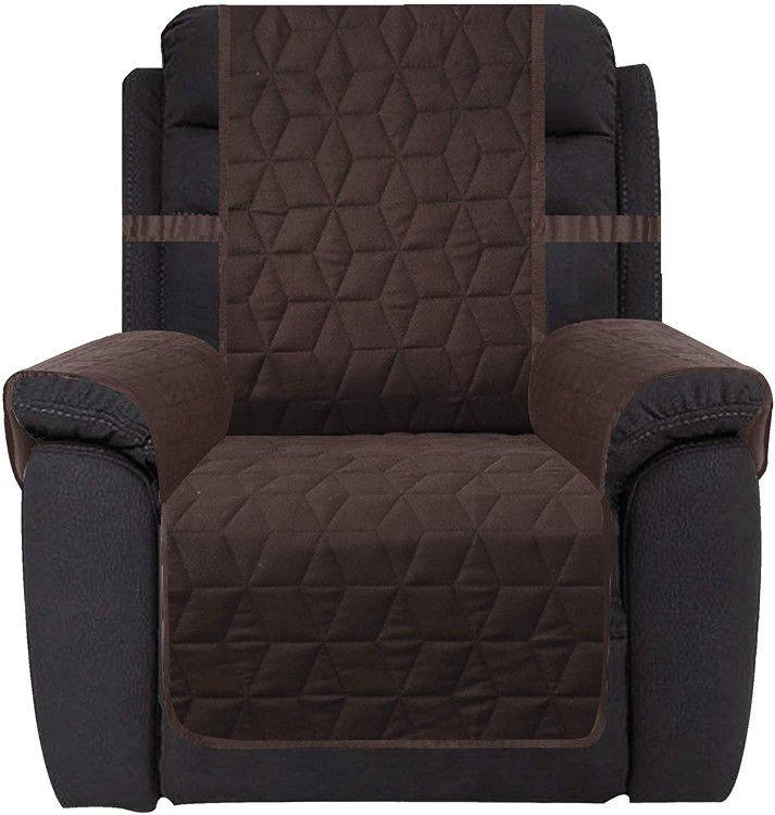 Nonslip Recliner Cover Chocolate Size: 23''