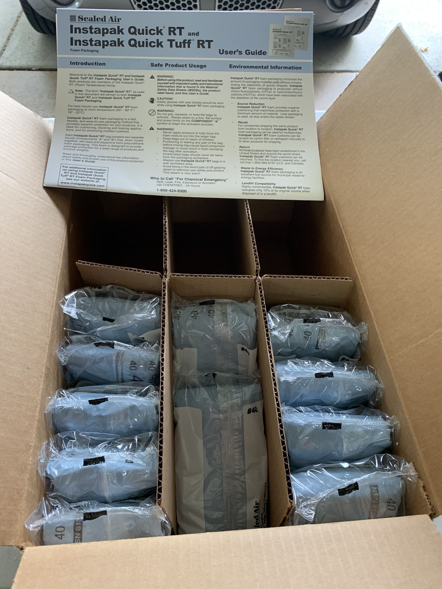 Uline Instapak For 12
