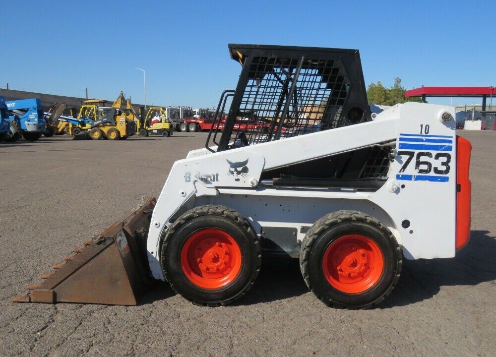 1998 Bobcat 763 Skid Steer Wheel Loader Tractor