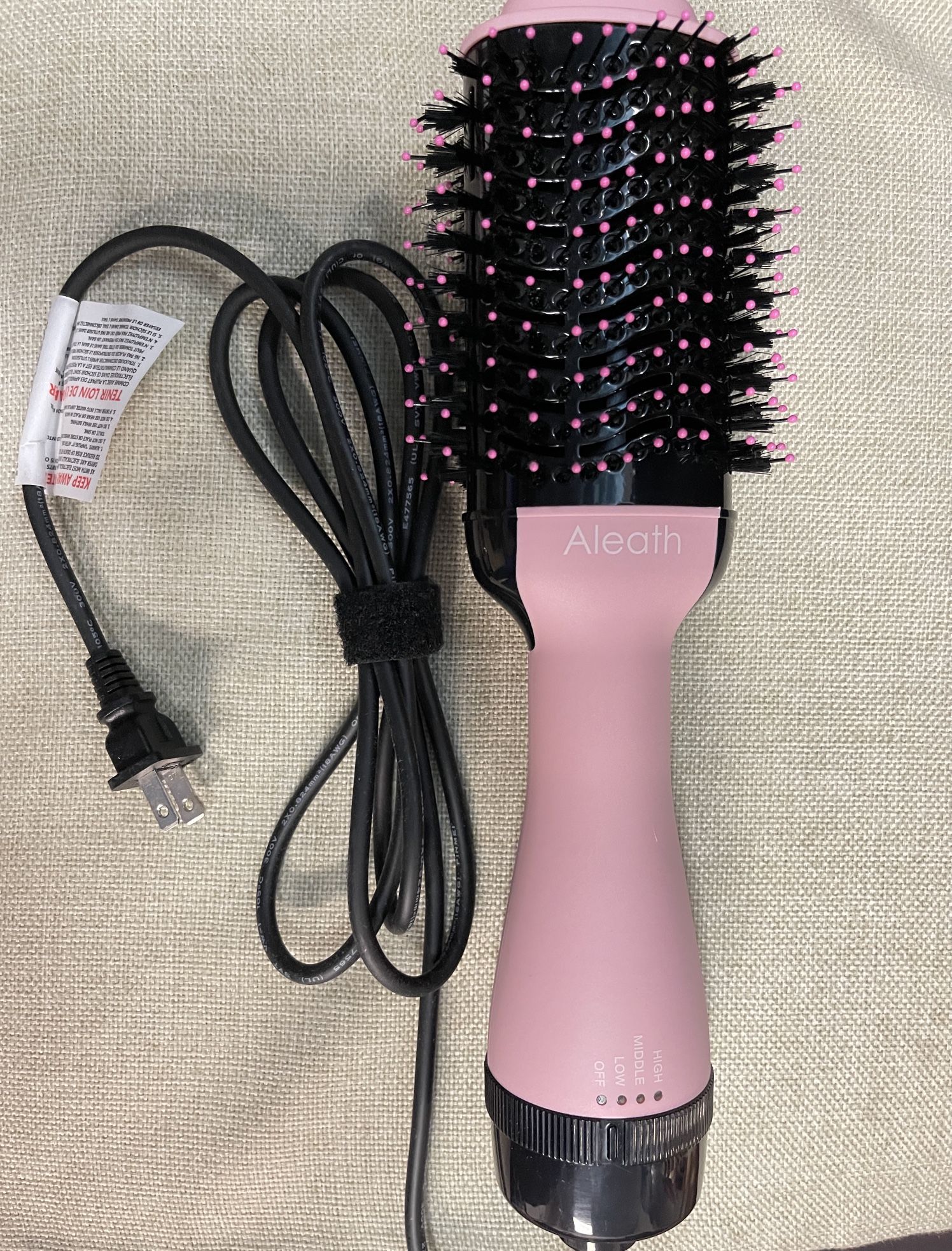 Hair Dryer Brush, HIPPIH Hot Air Brush Styler and Dryer, Blow Dryer Brush with Negative Ionic for Straightening, Curling, Professional Brush Hair Drye