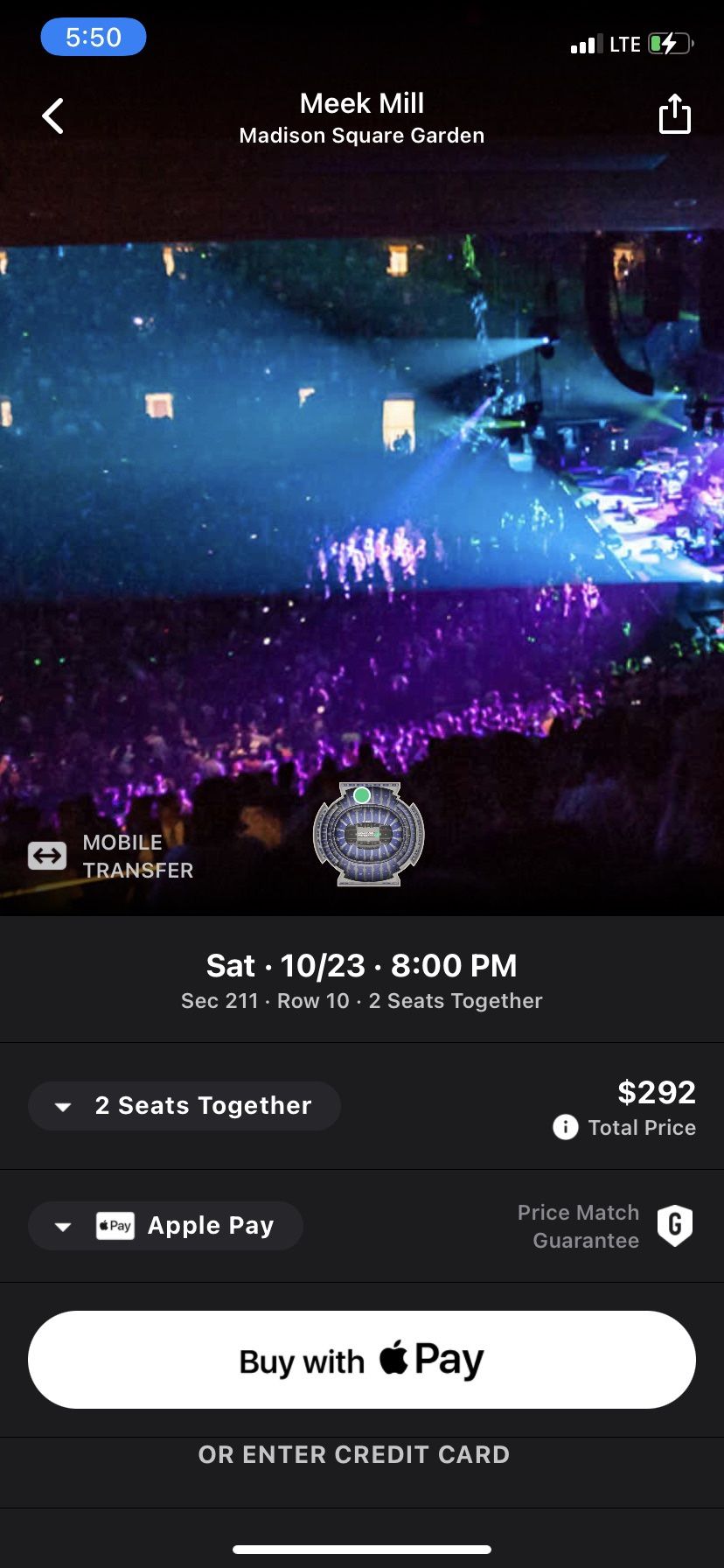 Meek Mill And Friends Concert Tix