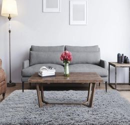 Brand New Ultra Soft Indoor Modern Area Rugs Fluffy Living Room Carpets for Children Bedroom Home Decor Nursery Rug 4x5.3 Feet, Gray