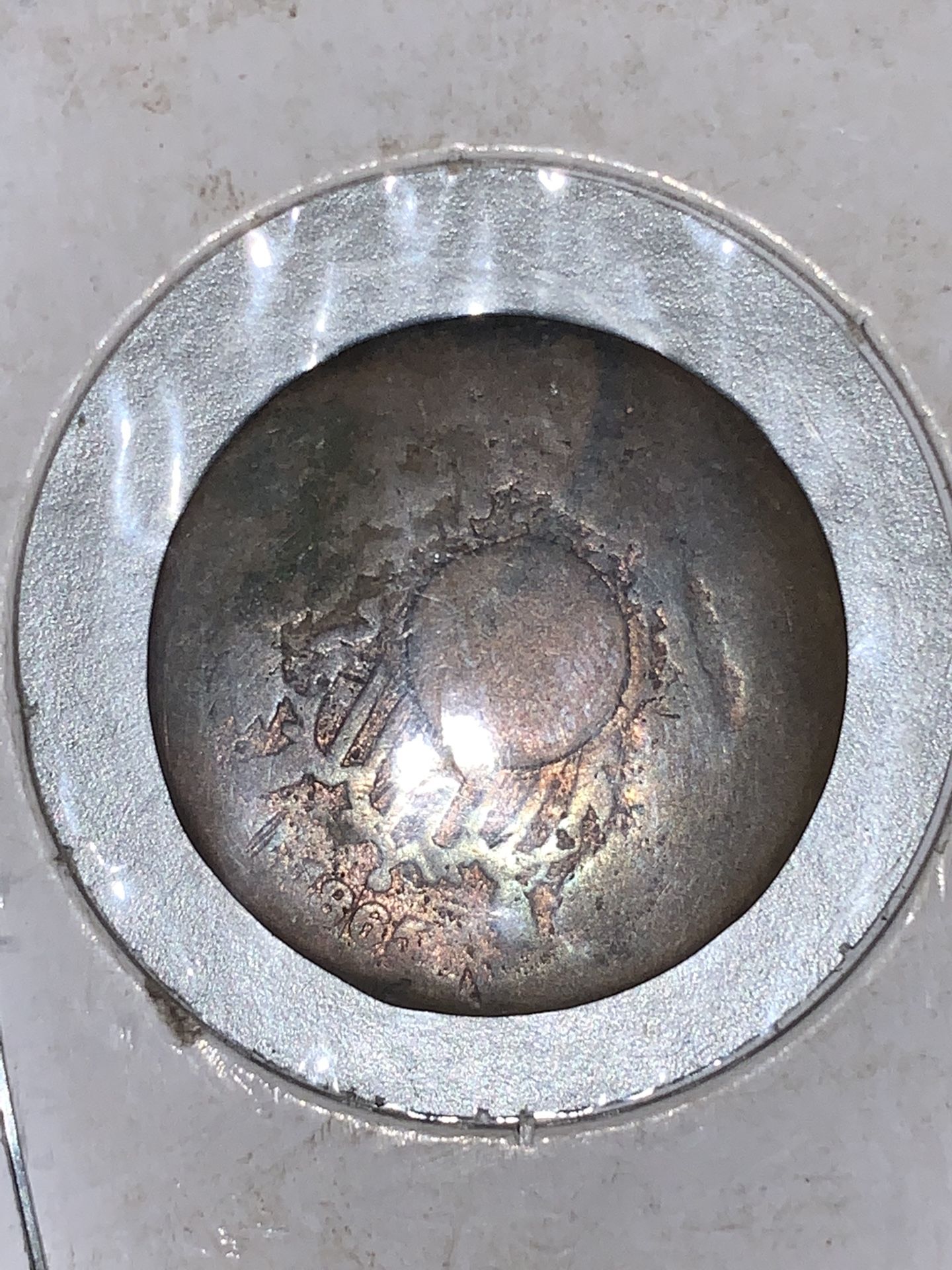 1865 Two Cent Piece Error Coin
