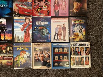 Collection/Lot Of 33 DVD Items, Including Movies and Seasons of TV Series Thumbnail