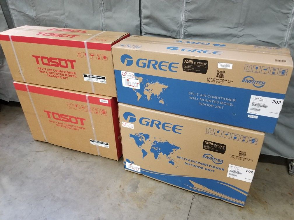 Mini Split AC Gree Tosot Boreal Brisa Inverter Heat Pump Cooling Heating