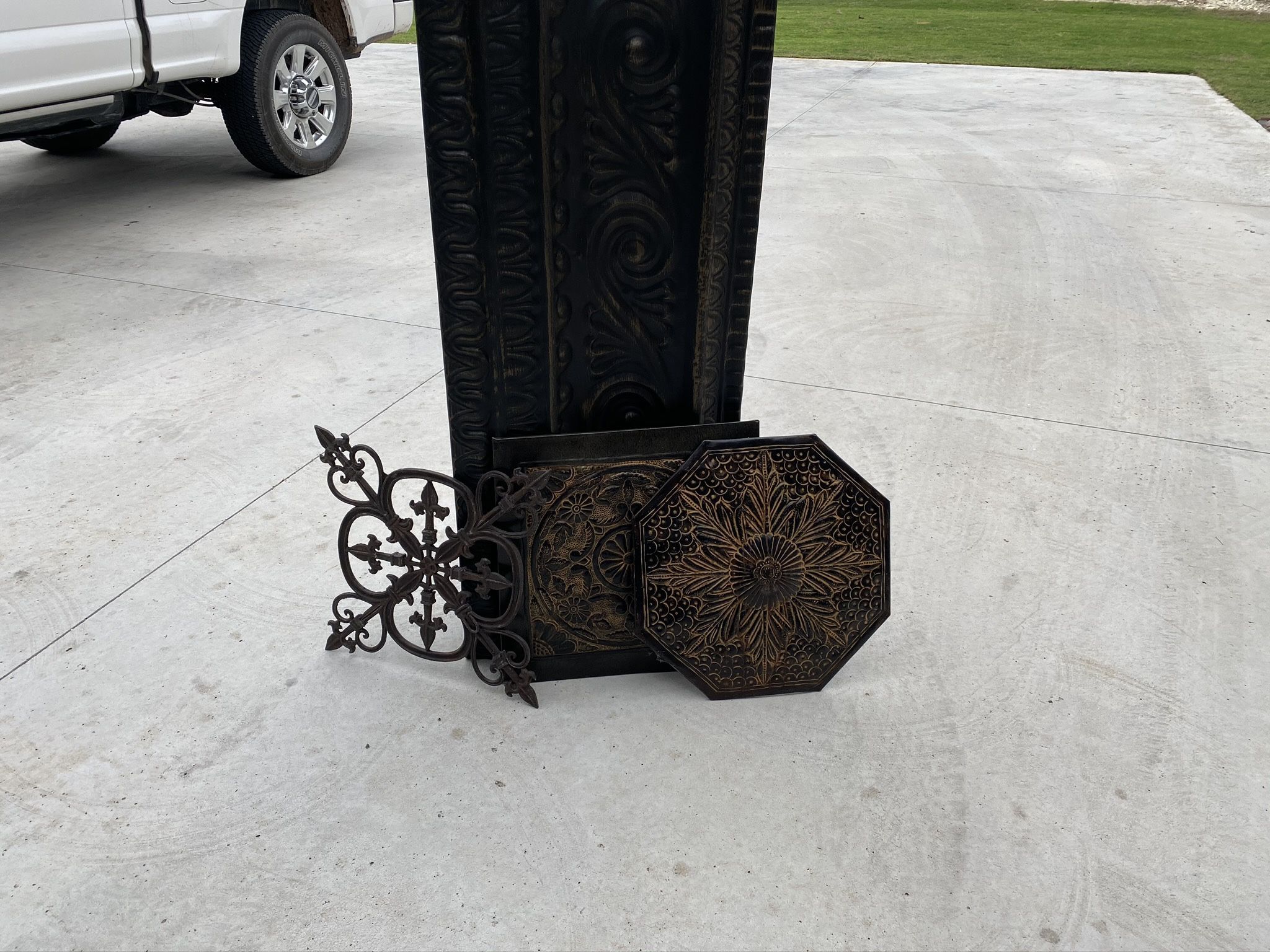 Metal Shelf/ Mantle