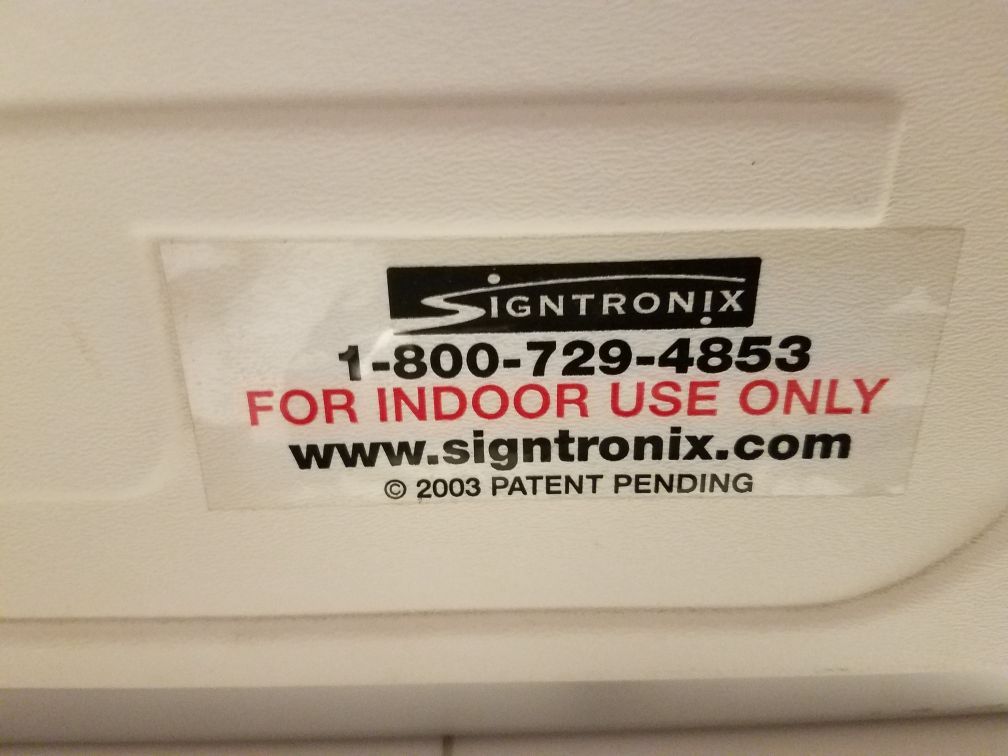 signtronix software update