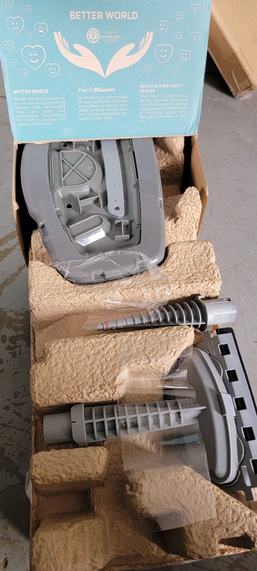 Pur Steam Thermapro Steamer Mop Garment Steamer