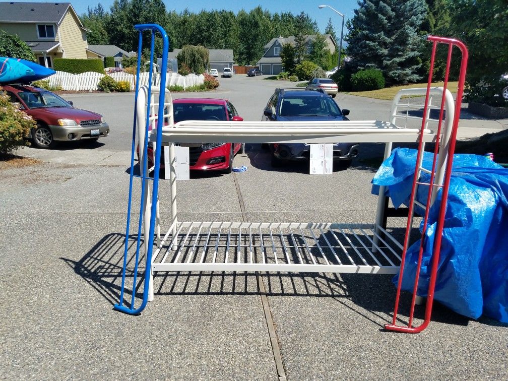 Twin sized bunk beds