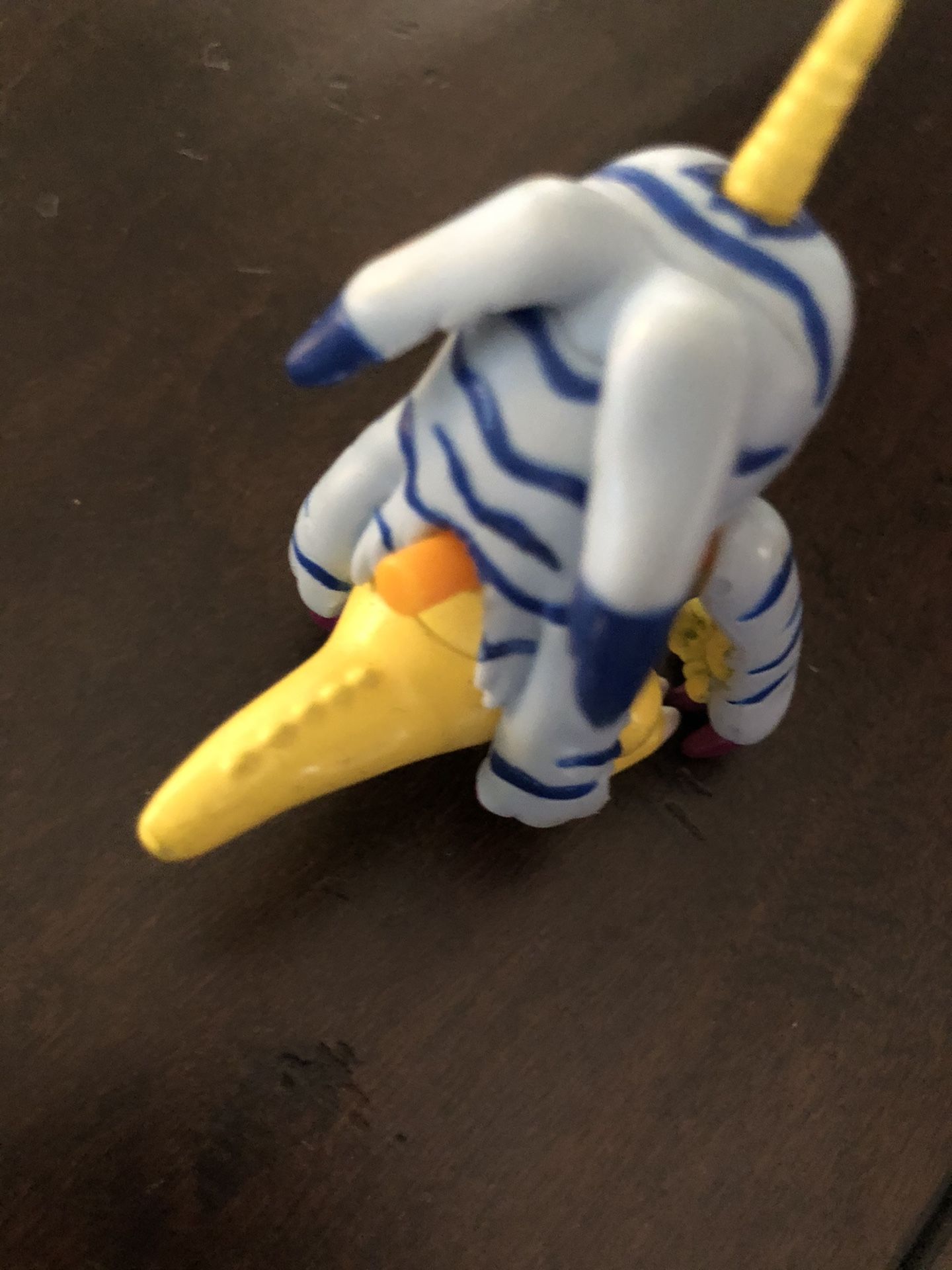 Vintage 1999 Bandai Digital Digimon Monster Gabumon Figure Moving Arms