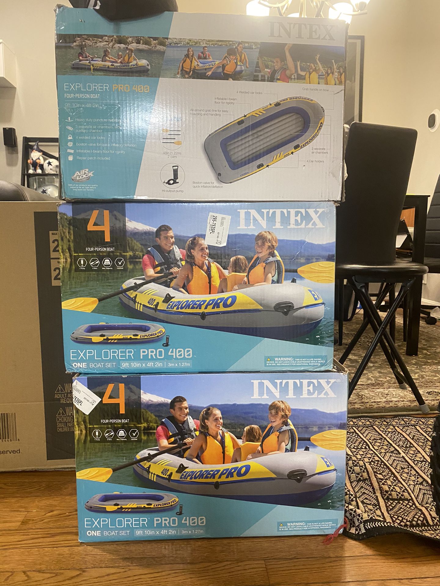 Inflatable Boat 🚣‍♀️ Raft Four Person
