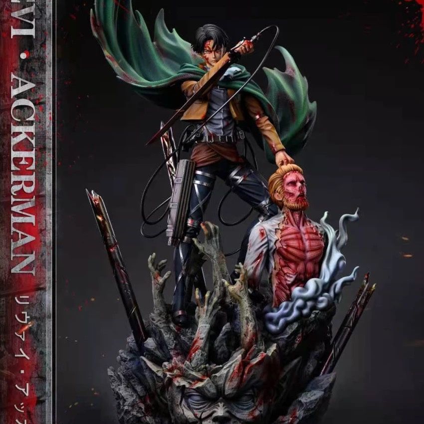 Mikasa Ackerman Resin Figures Levi Attack On Titan