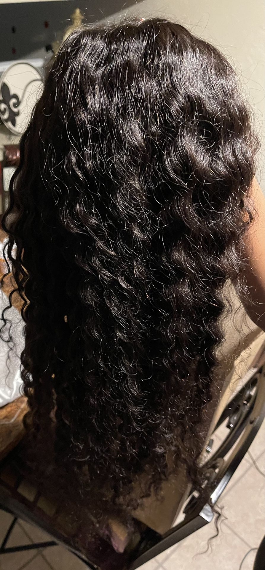 30 in HD Swiss Lace Front Water Wave Wig