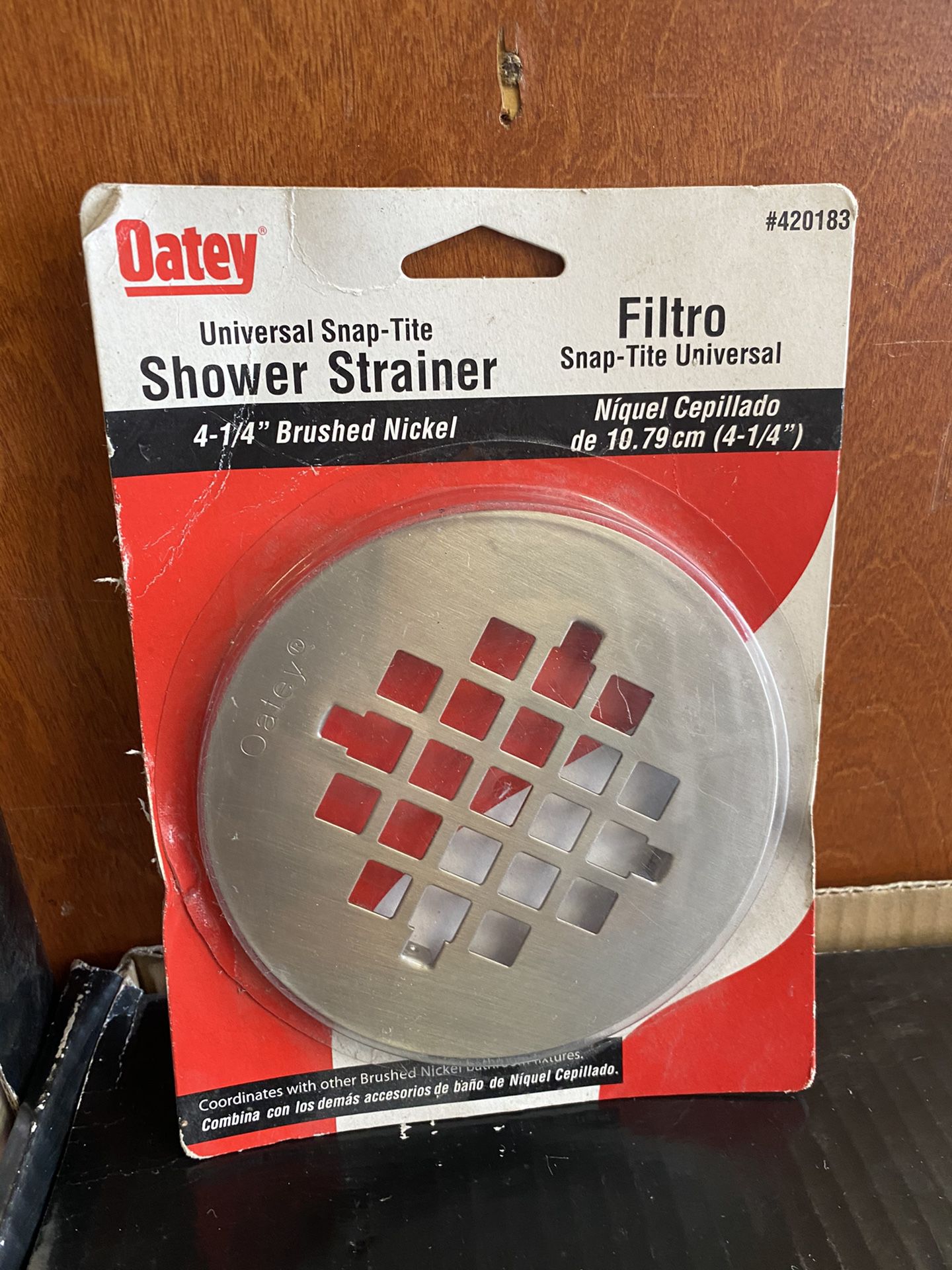 Delta kitchen bathroom sinks-paper holder -Towel ring and Oatey Shower Strainer