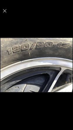 Honda CBR tires and rims Thumbnail