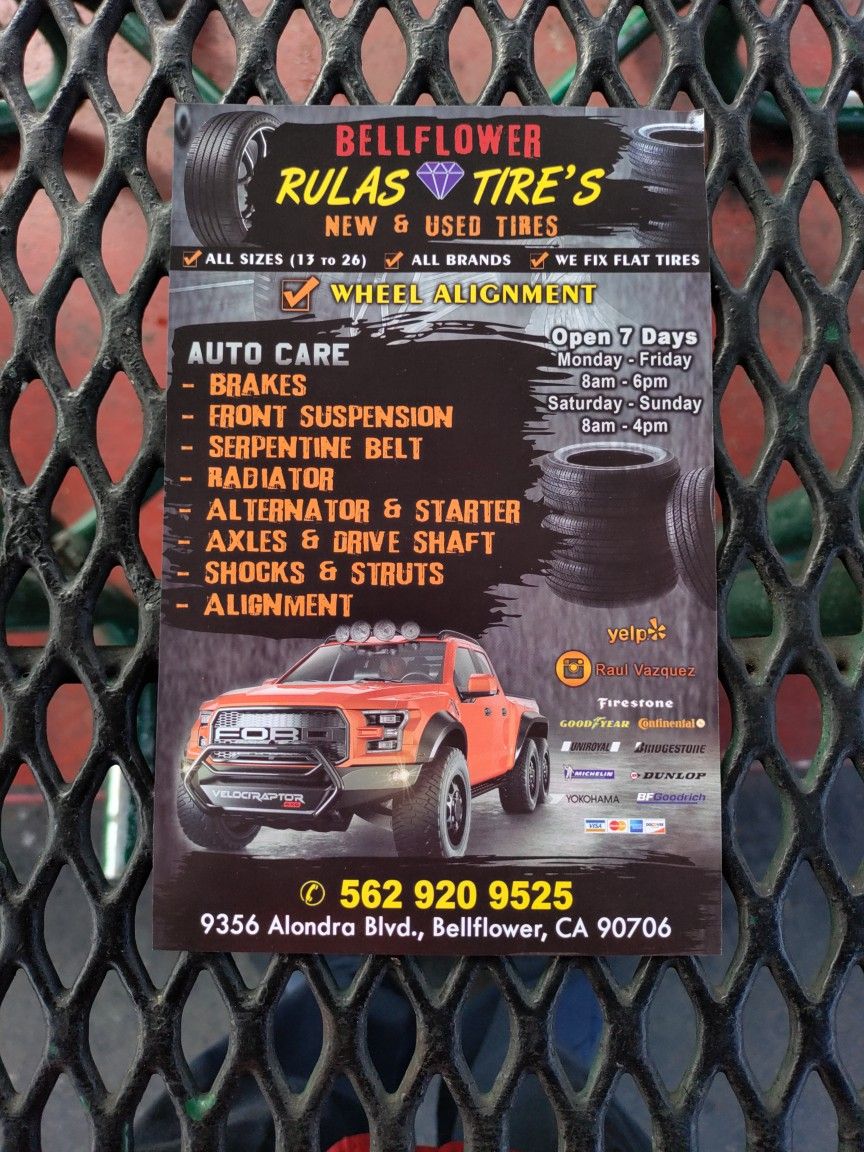 MICHELIN Tire Size 245-60-18 WOWZERS ALL 4 FOR THE PRICE OF 1 ** PRICE INCLUDES INSTALLATION**