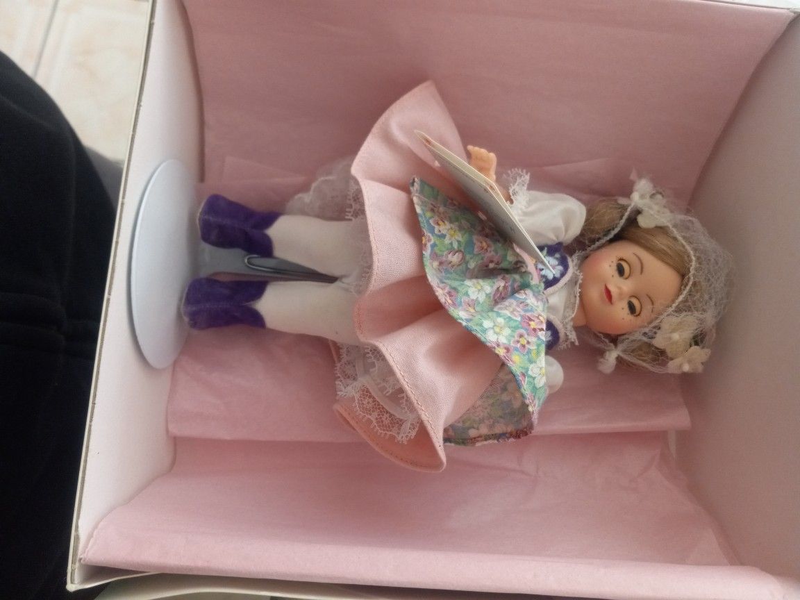 Madame Alexander Switzerland Porcelain Doll
