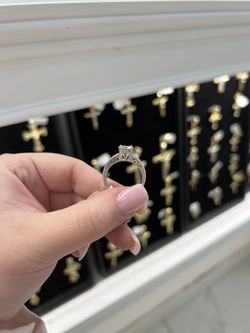 14k White Gold Engagement Ring  Thumbnail