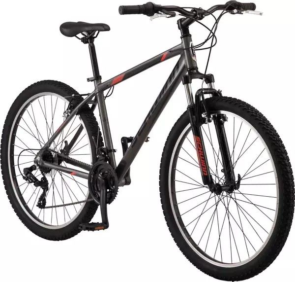 Schwinn 27.5 Mountain Bike. With Hand Pump, Rear Storage Rack, And U-lock Steel Bike Lock W/ Bike Mount (Like New Condition)