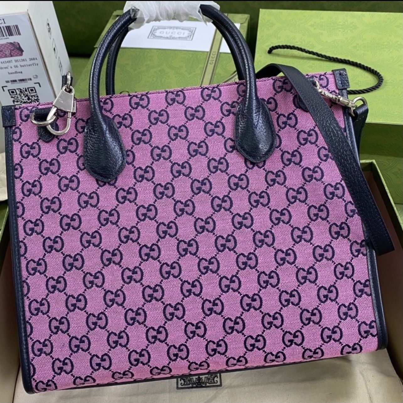 G UCCI Pink Tote
