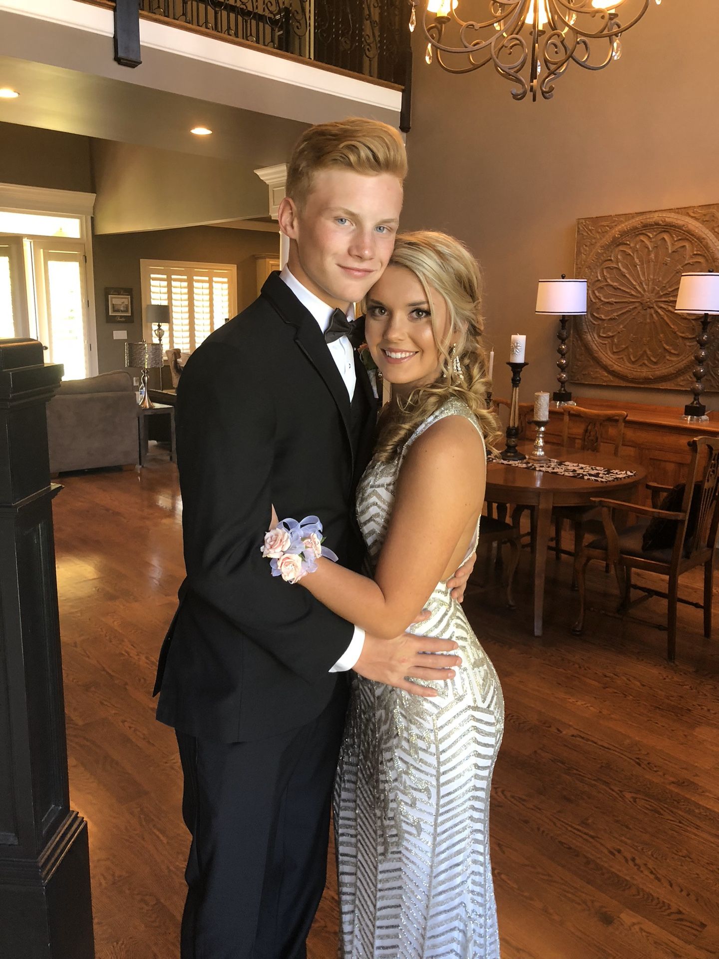 Sherri Hill dress. Size 4 altered to a 2! Perfect Condition & paid $800 for this dress.