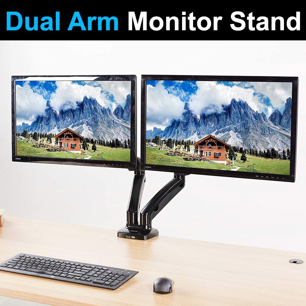 $35 Brand New Vivo Dual Monitor Stand 17-27”