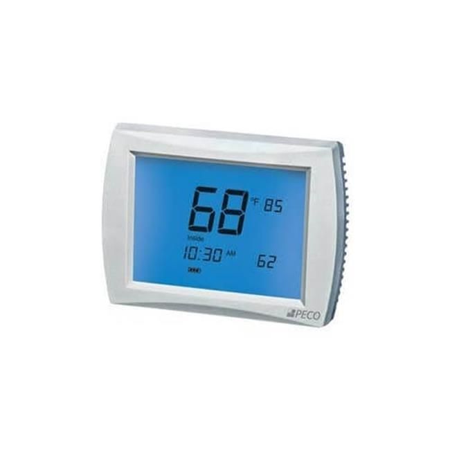 PECO T12532-001 3H -2C 24 Vac Performancepro Thermostat, Programmable Batt Power
