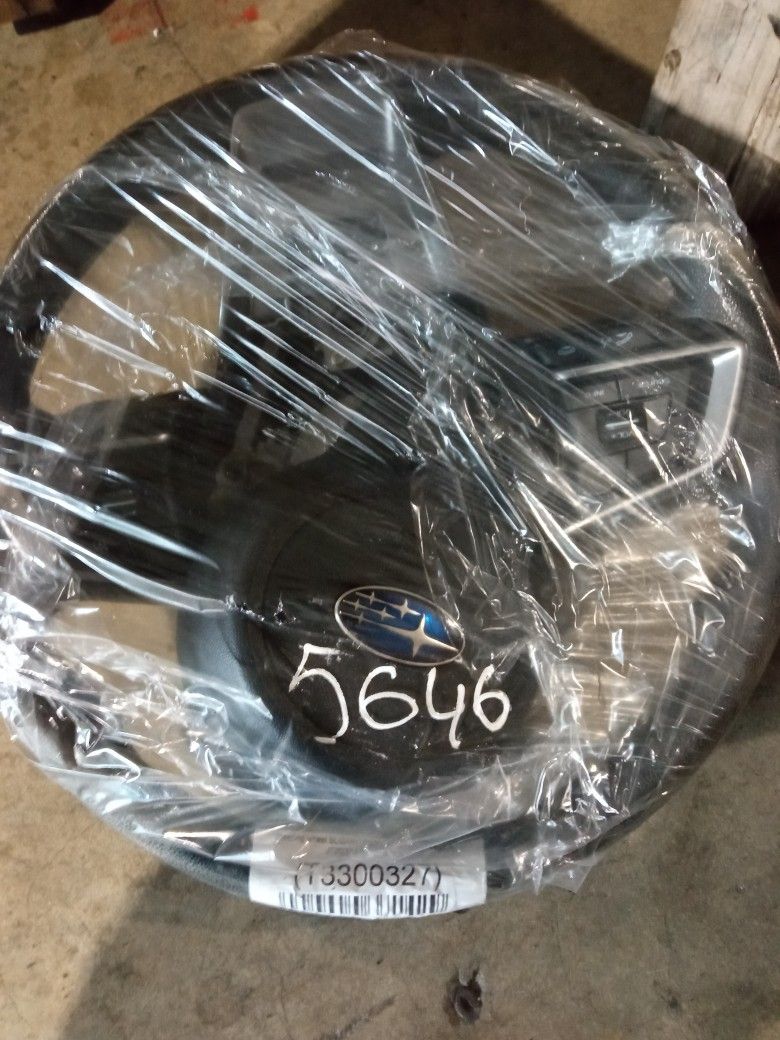 Steering Wheel For 2018 Subaru Crosstrek Stock 05646