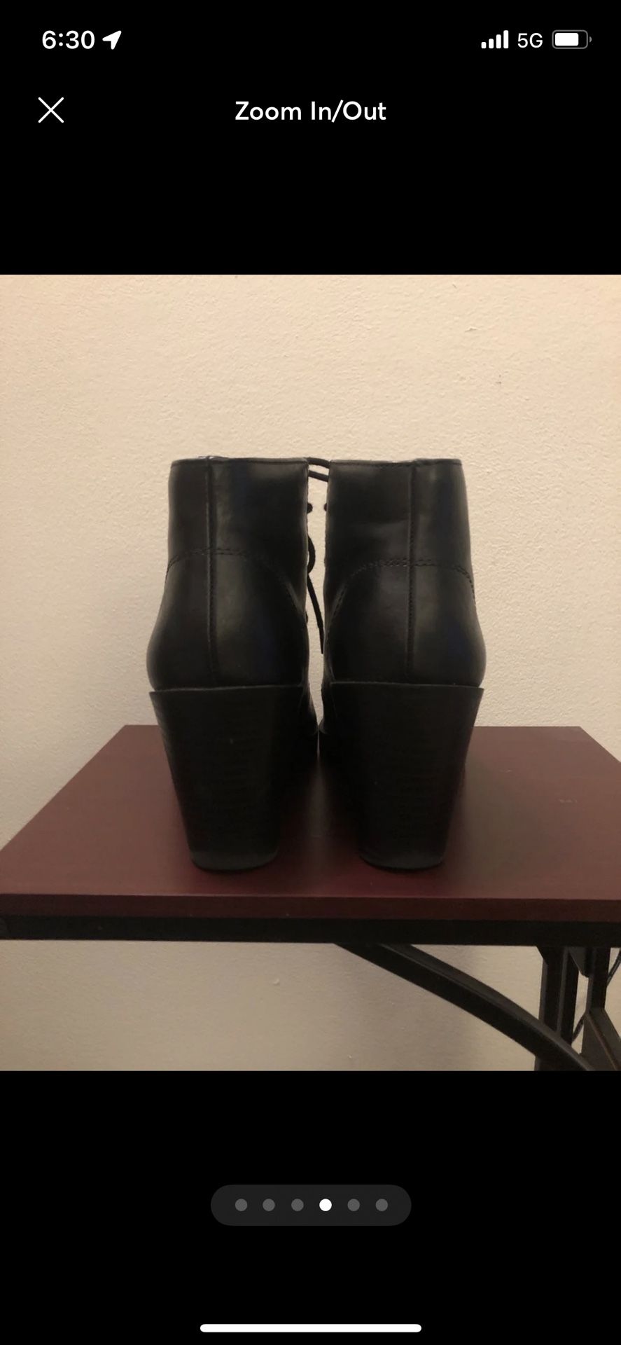 Black 5.5 Booties