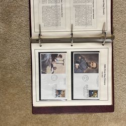 (20) 1995 Civil War First Day Covers - Binder Included Thumbnail