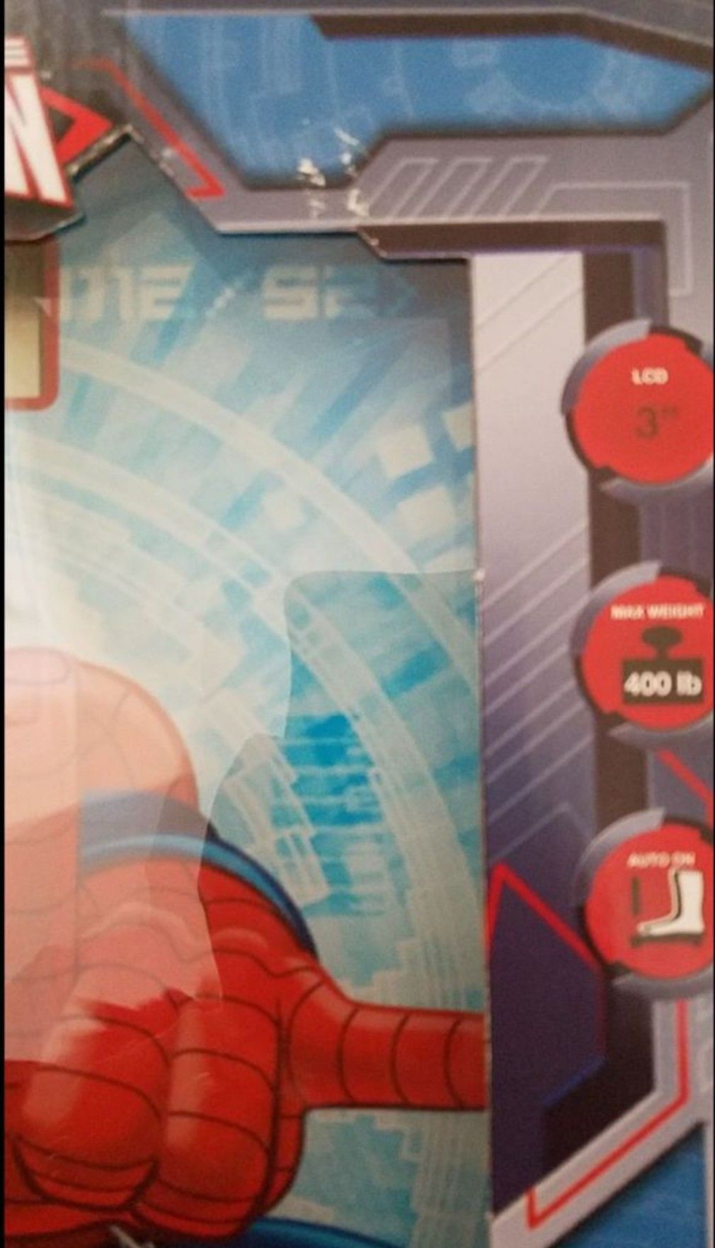 New LCD Spiderman digital bathroom scale