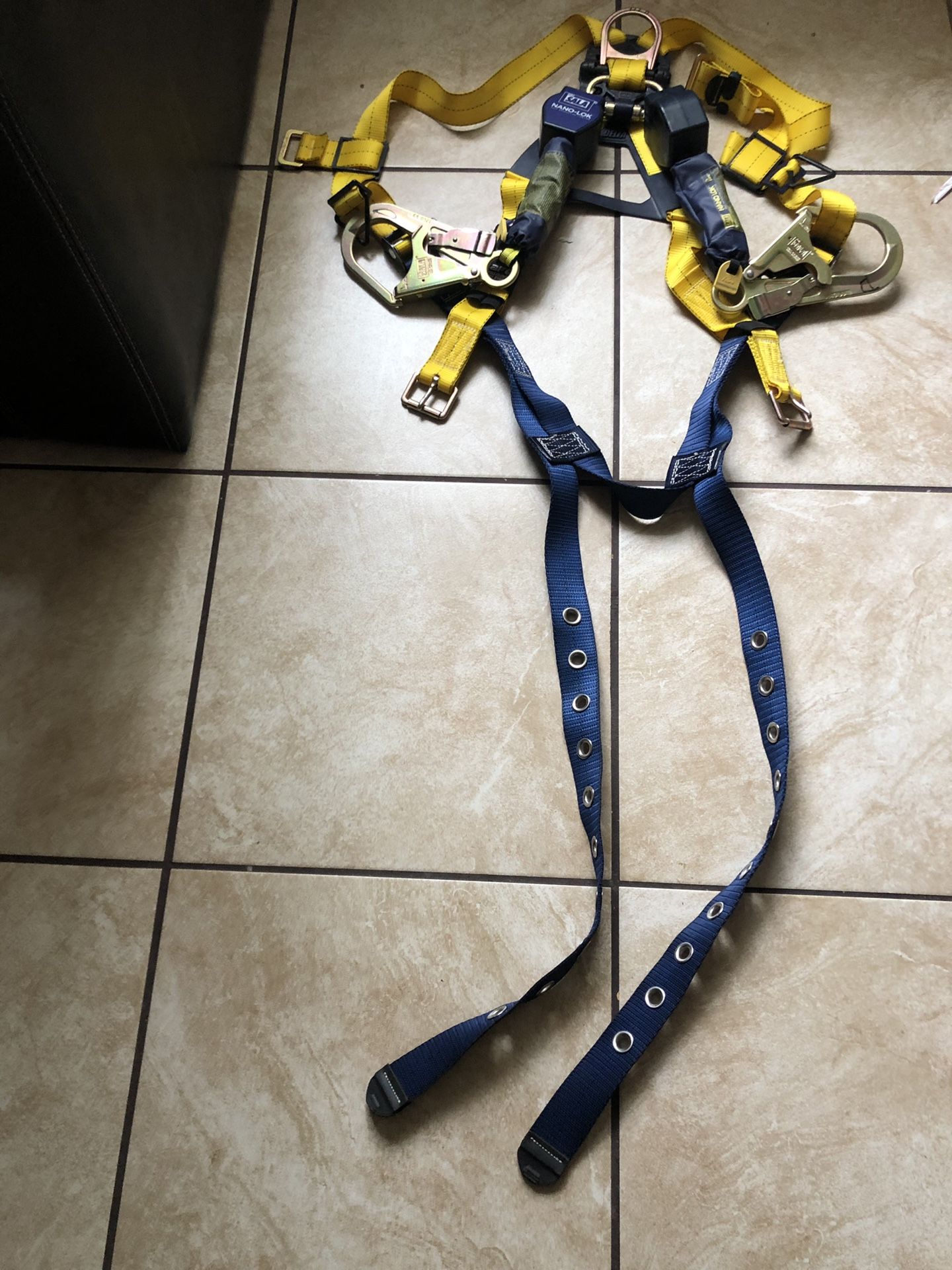 Forklift harness