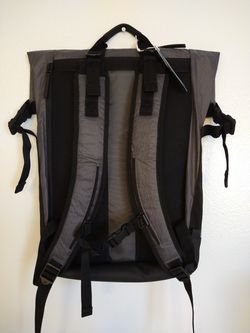 New ADIDAS Future Roll-Top Backpack Grey Five (ED4708) [$120 Retail] Thumbnail