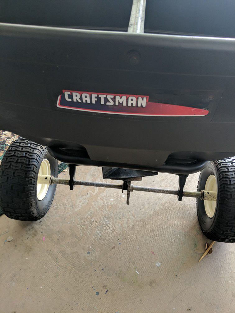 Craftsman Tow Broadcast Spreader For Fertilizer (contact info removed)5