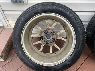 BBS RK 16” X 8 Set Of 4 w/Tires Thumbnail