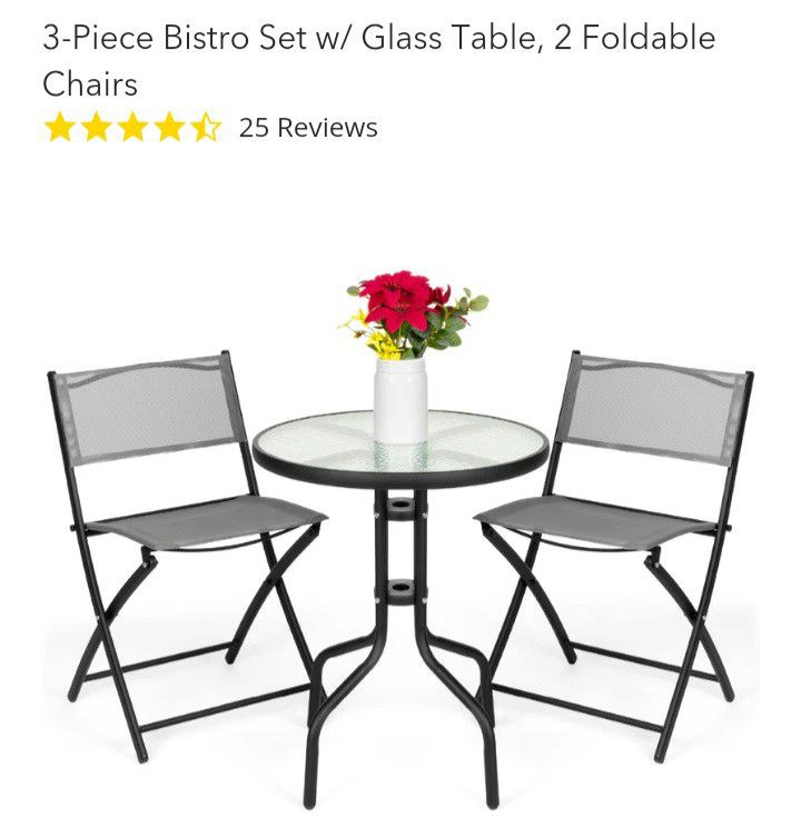 Brand NEW Bistro Table And Chair Set