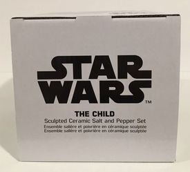 Star Wars The Child Mandalorian Baby Yoda Ceramic Salt And Pepper Set Thumbnail