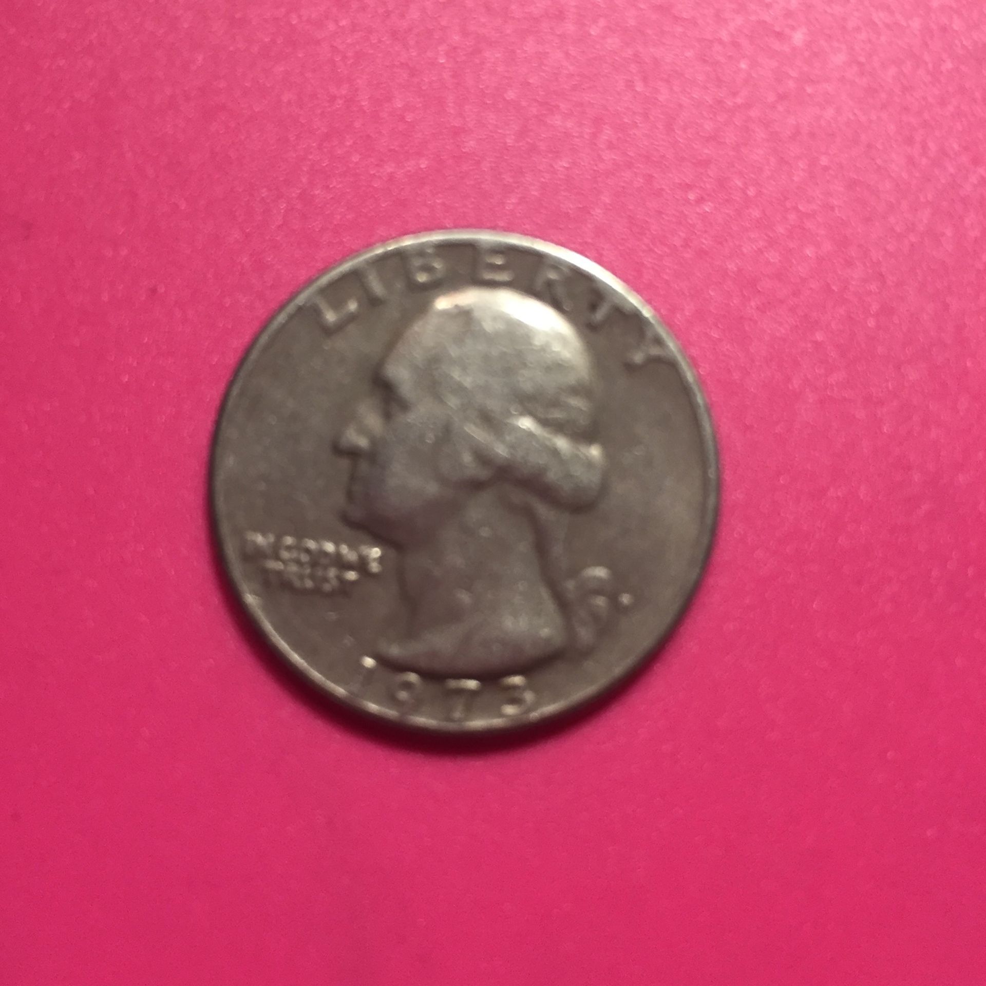 1973 Small D Quarter
