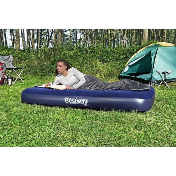 Bestway Air Mattress Full 10" with Antimicrobial Coating