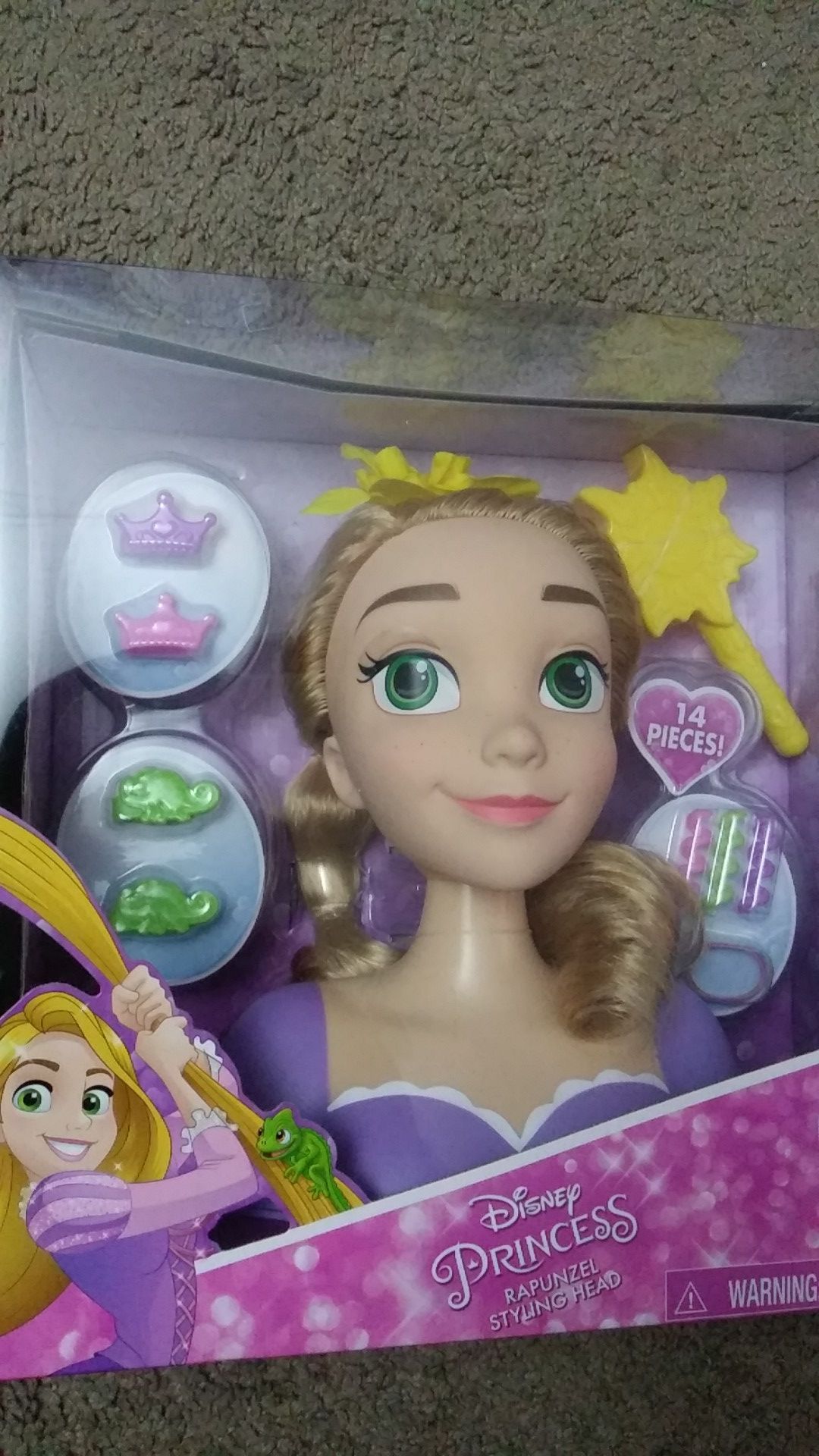 Disney Princess Rapunzel Styling Head
