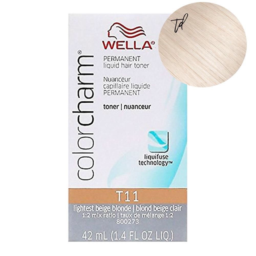 Wella Color Charm PERMANENT Toner - T11 Lightest Beige Blonde for Sale in  Chatsworth, CA - OfferUp