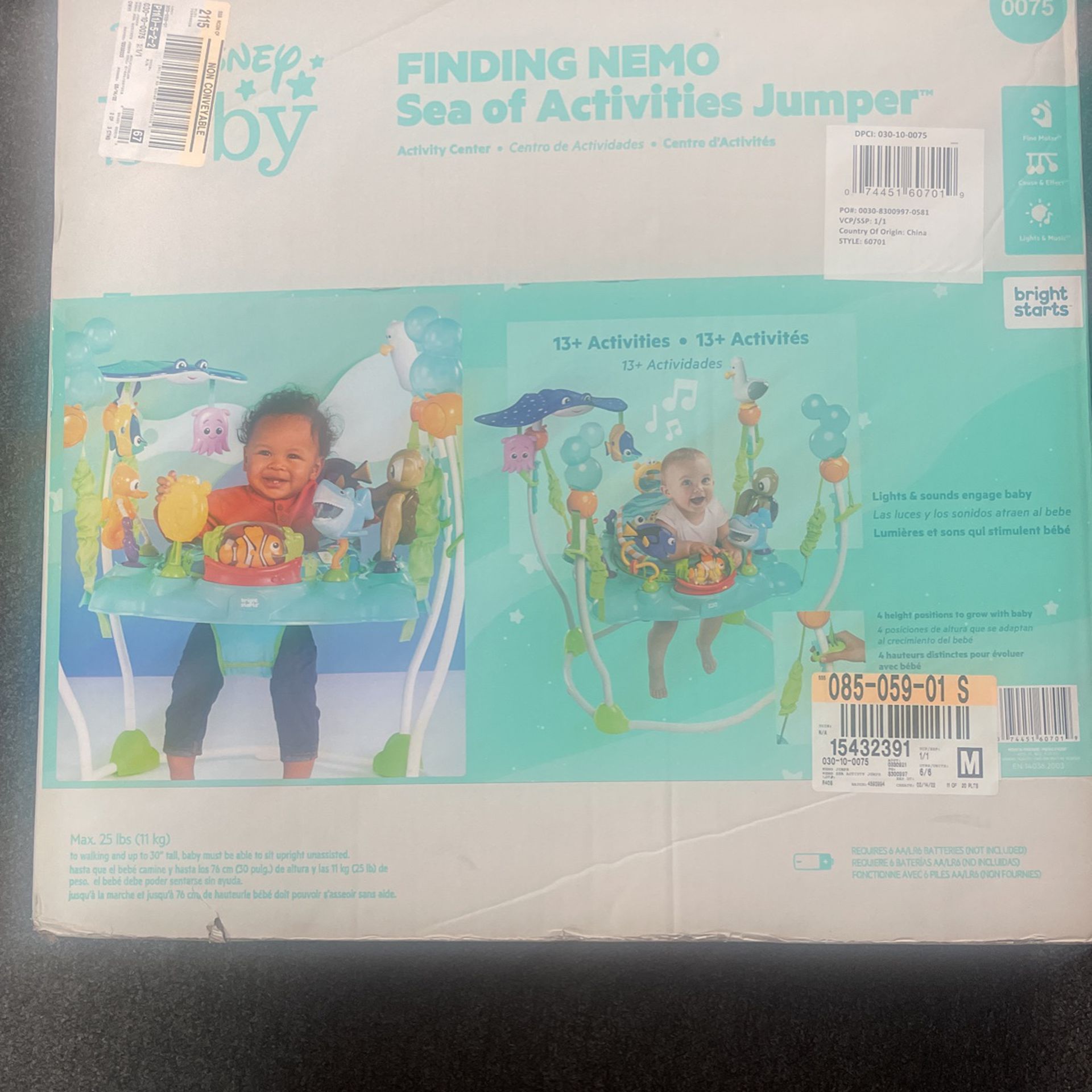 Disney Baby  Finding Nemo  Sea Of Activities  Jumper 