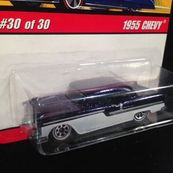 Hot Wheels Classics Series 2 1955 Chevy • Production Error • Reversed In Blister Thumbnail