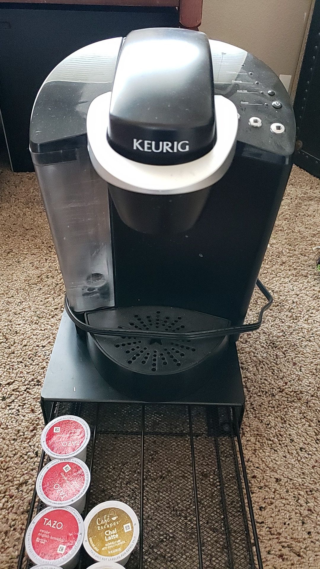 Keurig with basket