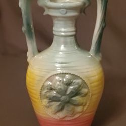 Vintage Chinese Double Dragon Vase Thumbnail