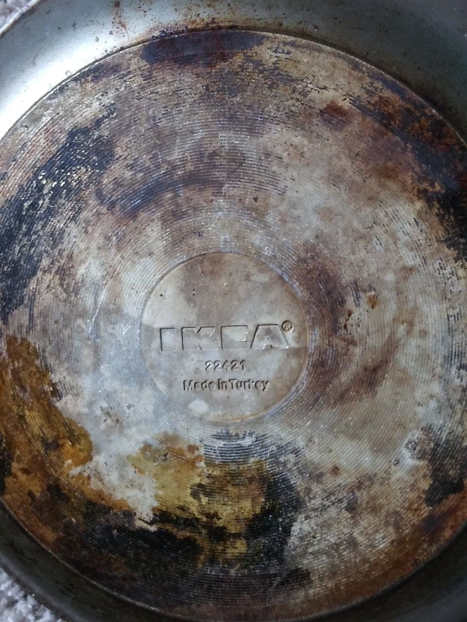 2 used ikea frying pans