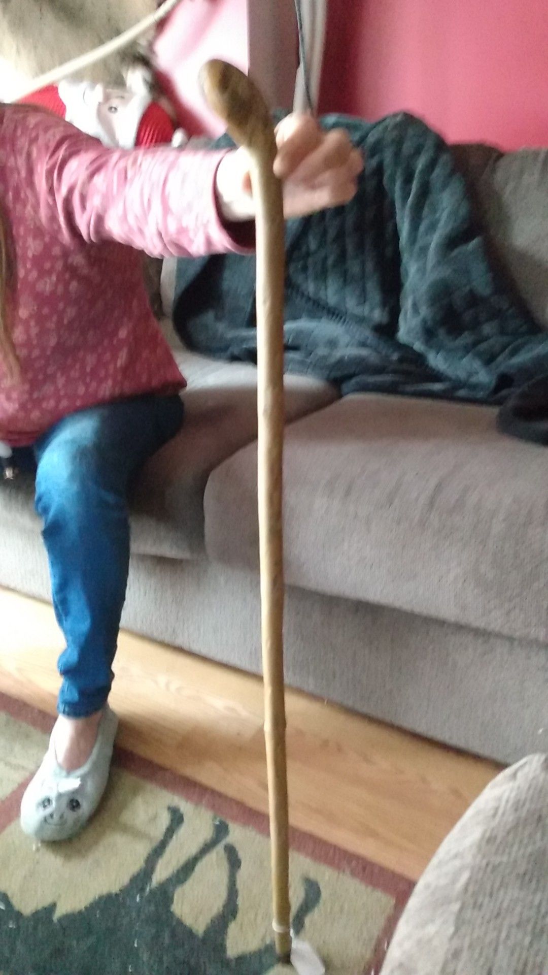 Old wooden canes