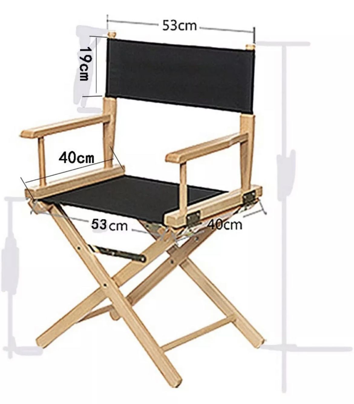 Upone Directors Chair Canvas Replacement Cover Kit