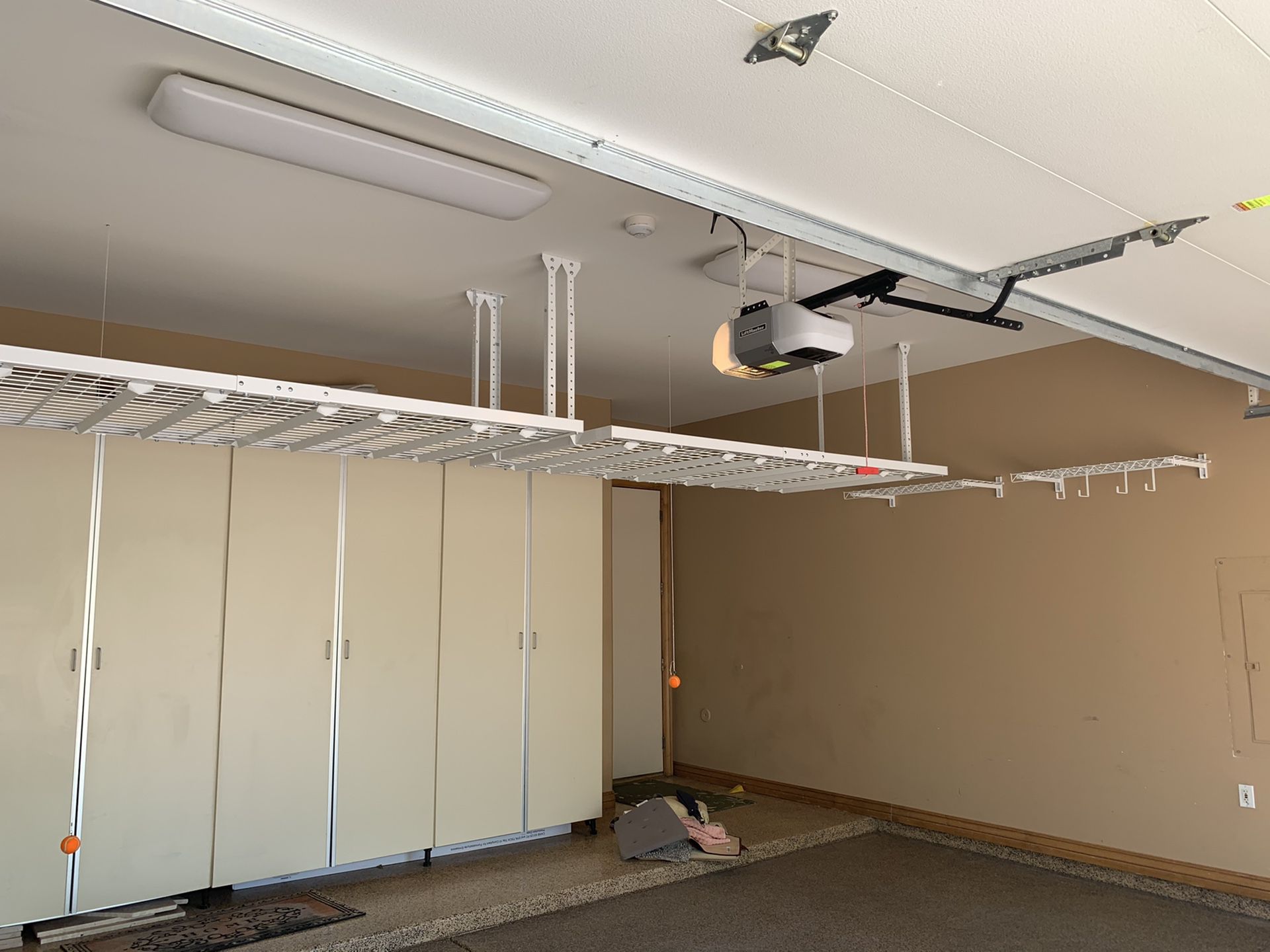 Garage Wall and Ceiling Shelving