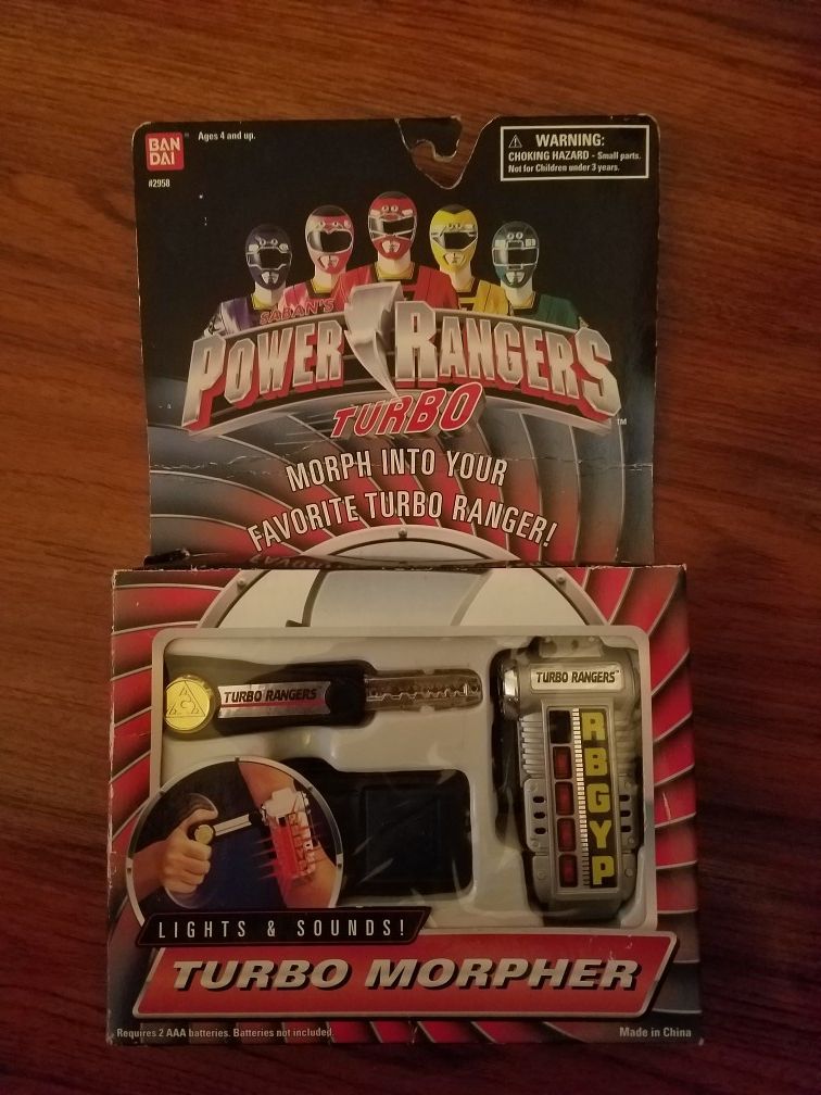 Power Rangers Turbo Morphers